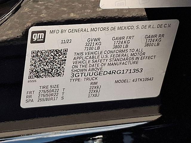 2024 GMC Sierra 1500 Vehicle Photo in DANBURY, CT 06810-5034
