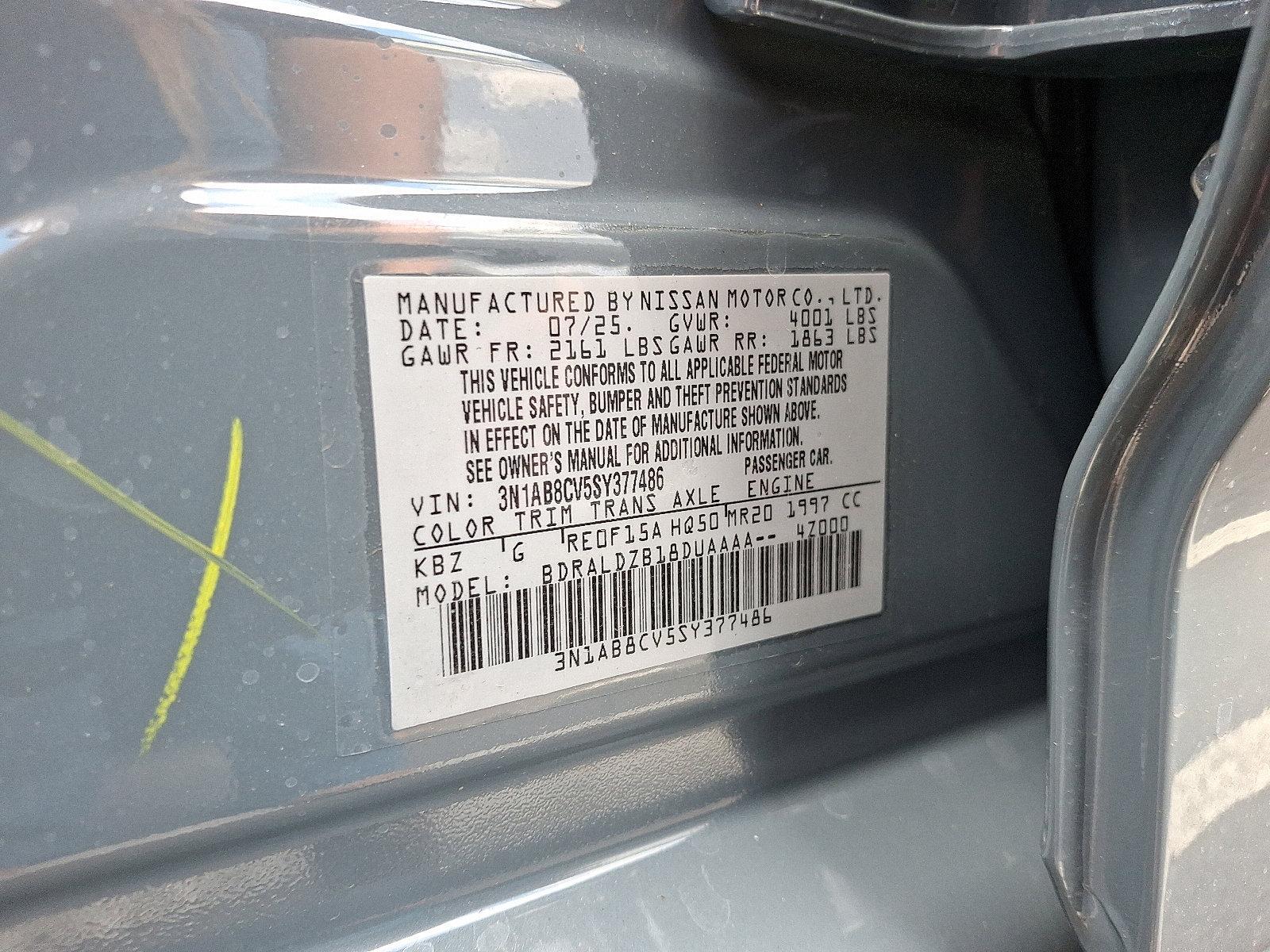 2025 Nissan Sentra Vehicle Photo in Mechanicsburg, PA 17050-2306