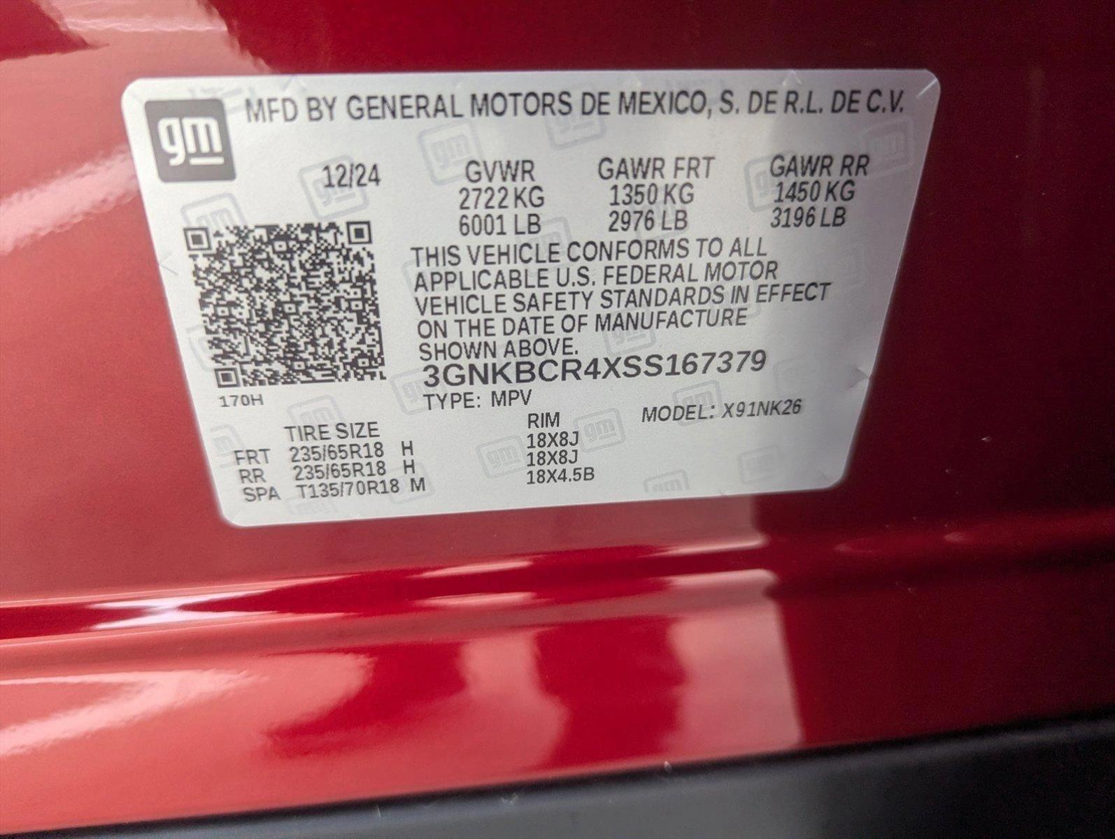 2025 Chevrolet Blazer Vehicle Photo in CORPUS CHRISTI, TX 78412-4902