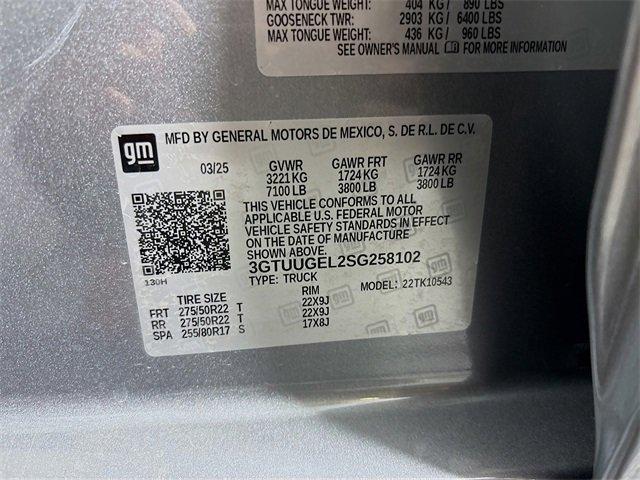 2025 GMC Sierra 1500 Vehicle Photo in PUYALLUP, WA 98371-4149