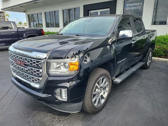 Certified 2021 GMC Canyon Denali with VIN 1GTG5EEN8M1141044 for sale in Lighthouse Point, FL