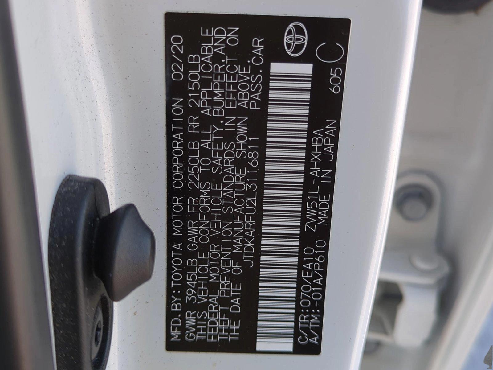 2020 Toyota Prius Vehicle Photo in Ft. Myers, FL 33907