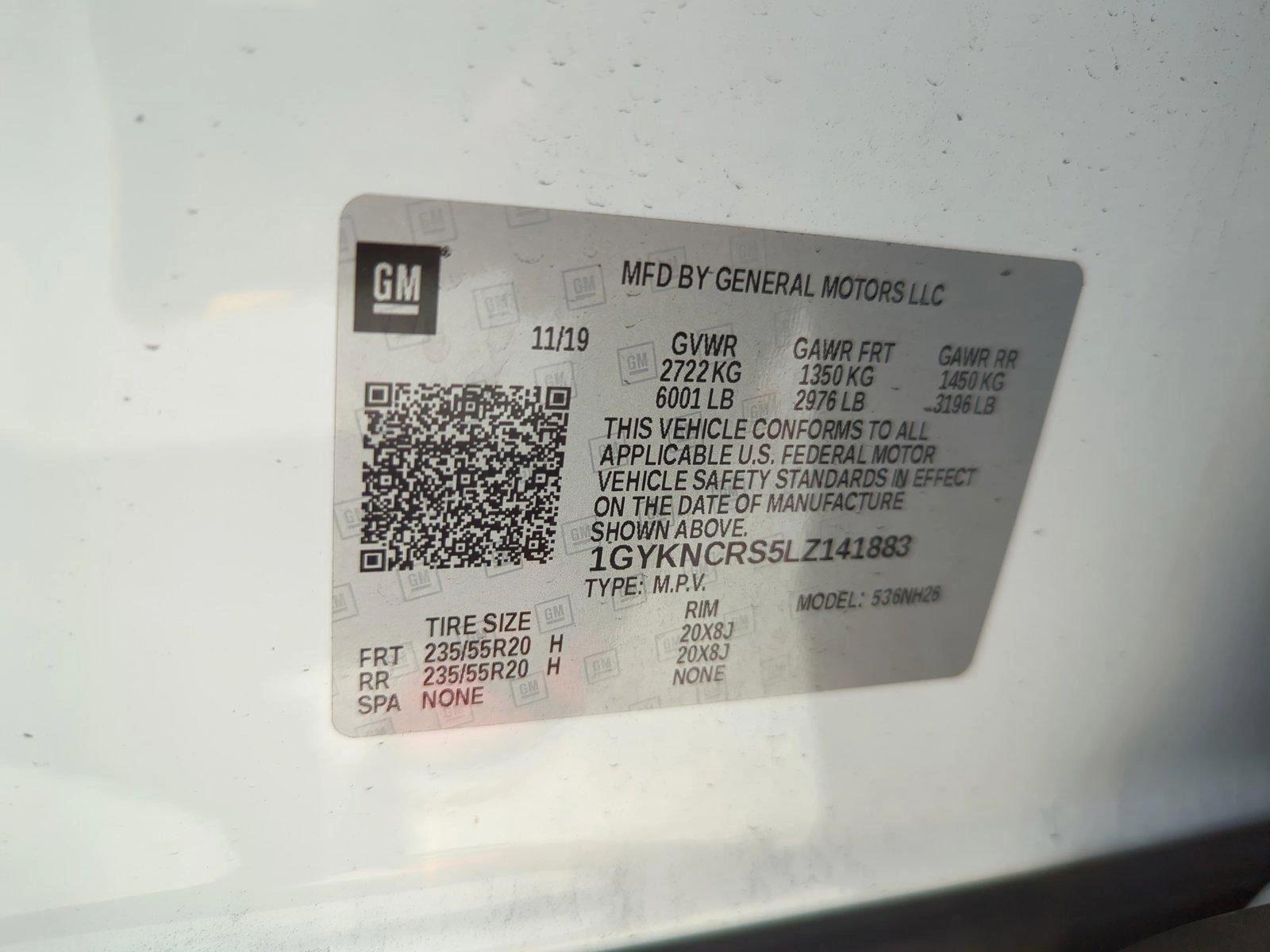 2020 Cadillac XT5 Vehicle Photo in Margate, FL 33063