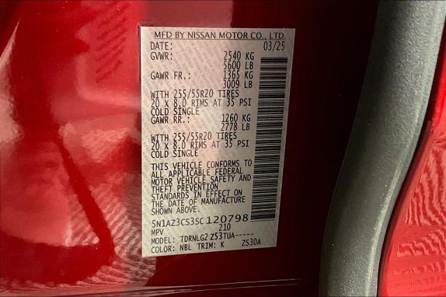 2025 Nissan Murano Vehicle Photo in Tulsa, OK 74129