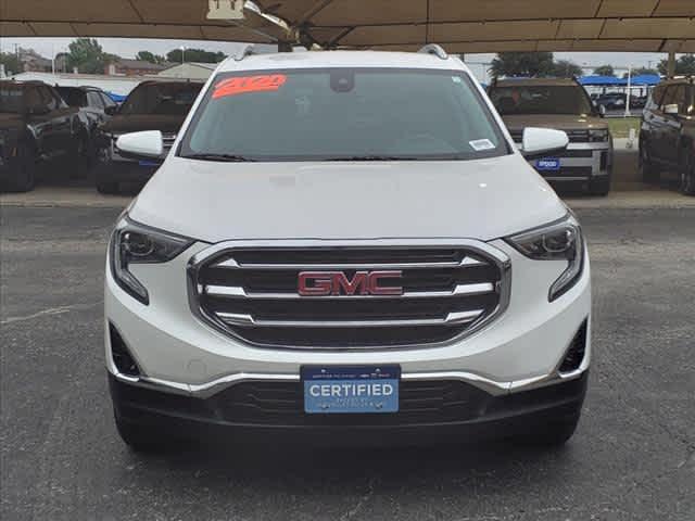 Certified 2020 GMC Terrain SLT with VIN 3GKALPEV4LL152805 for sale in Decatur, TX