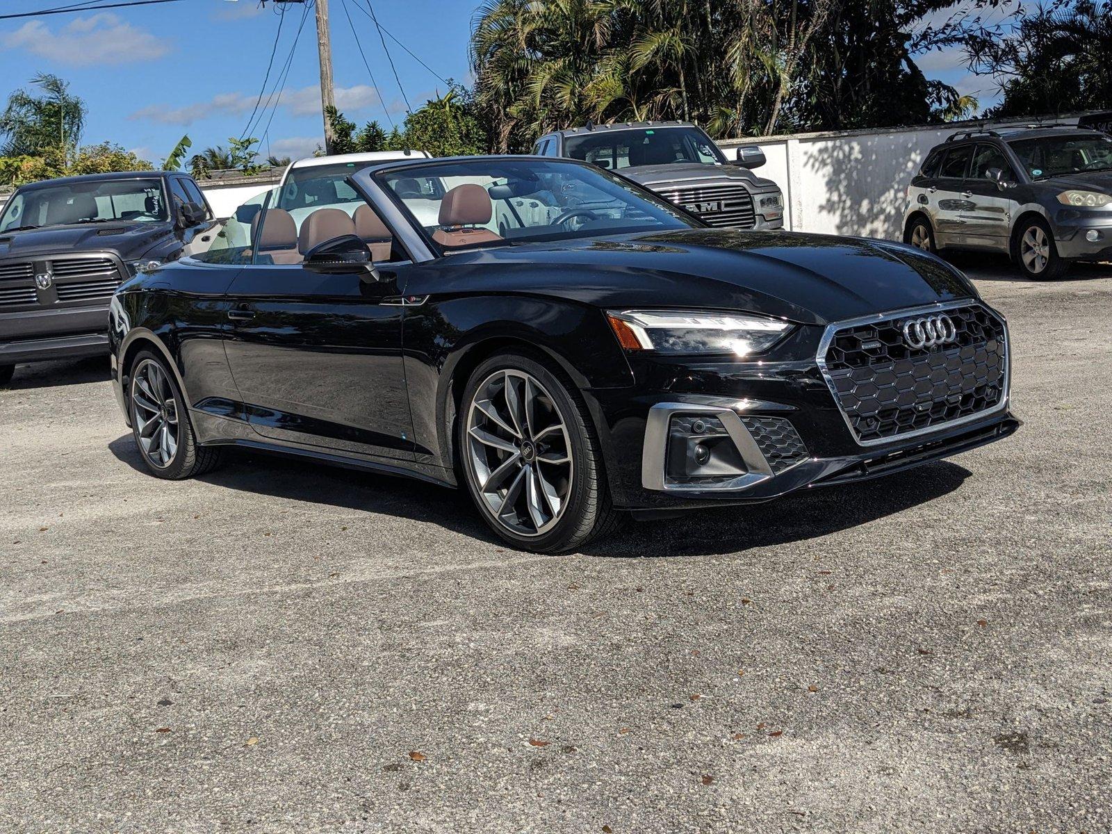 2023 Audi A5 Cabriolet Vehicle Photo in GREENACRES, FL 33463-3207