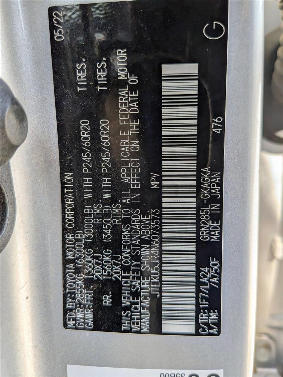 2022 Toyota 4Runner Vehicle Photo in Clearwater, FL 33765