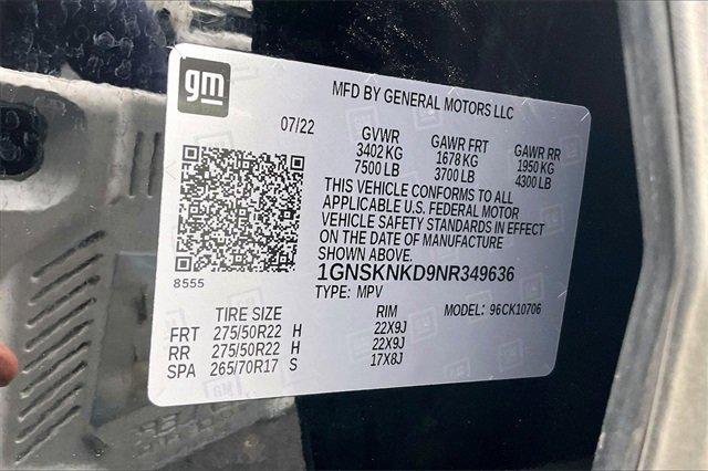 2022 Chevrolet Tahoe Vehicle Photo in INDEPENDENCE, MO 64055-1314
