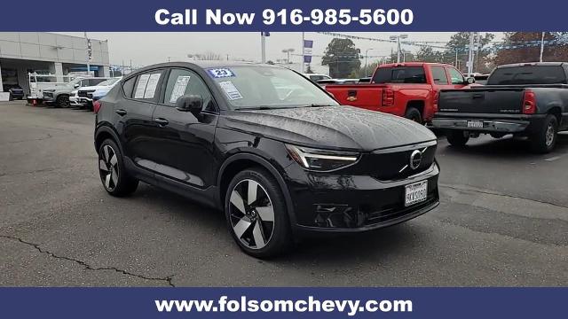 Used 2023 Volvo C40 Ultimate with VIN YV4ED3GM1P2057064 for sale in Folsom, CA