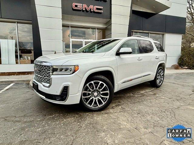 Used 2022 GMC Acadia Denali with VIN 1GKKNXLS5NZ129861 for sale in Mystic, CT