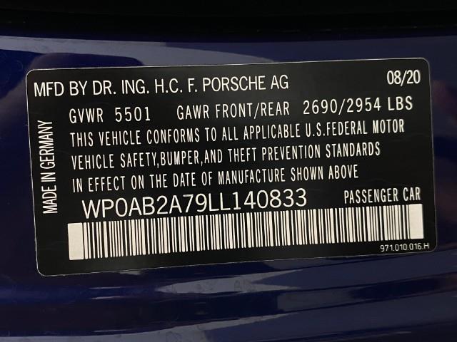 2020 Porsche Panamera Vehicle Photo in Appleton, WI 54913