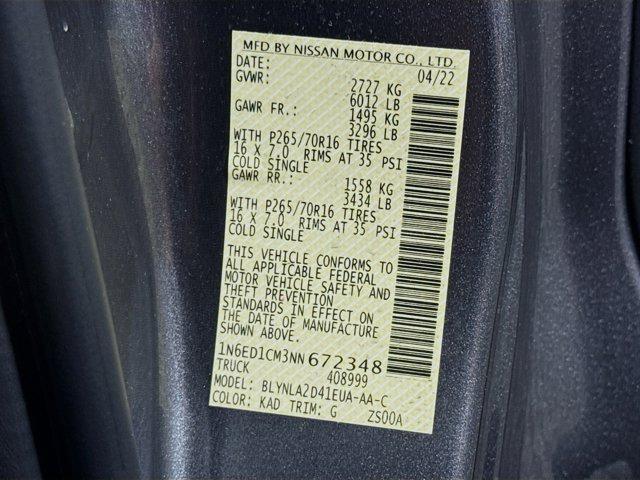 2022 Nissan Frontier Vehicle Photo in Flemington, NJ 08822