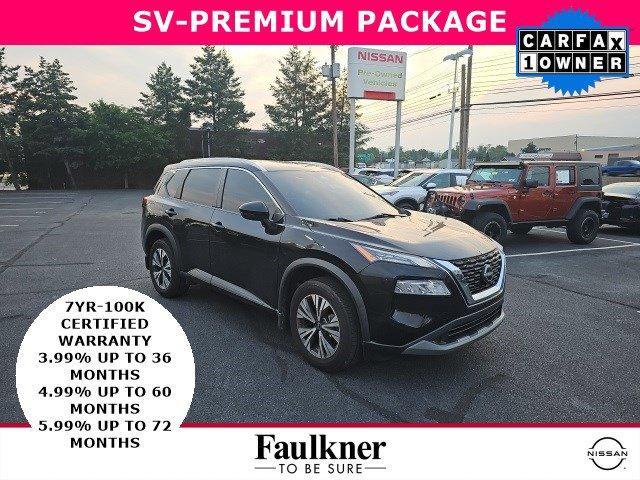 Certified 2022 Nissan Rogue SV with VIN 5N1BT3BB1NC728198 for sale in Harrisburg, PA