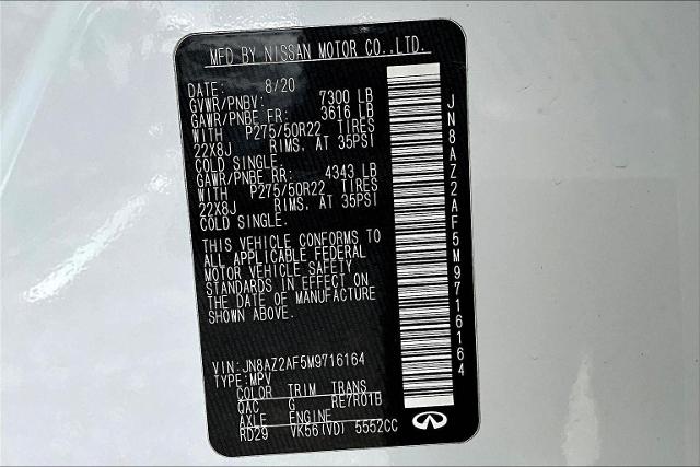 2021 INFINITI QX80 Vehicle Photo in San Antonio, TX 78230