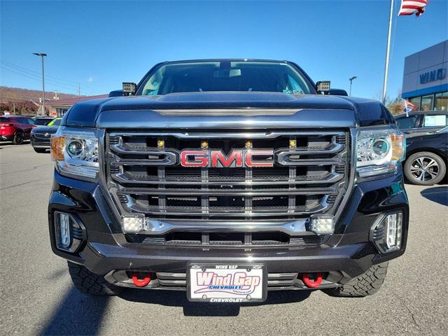 Used 2022 GMC Canyon AT4 with VIN 1GTG6FEN9N1115010 for sale in Wind Gap, PA