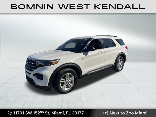 Used 2022 Ford Explorer XLT with VIN 1FMSK7DH3NGB71296 for sale in Miami, FL