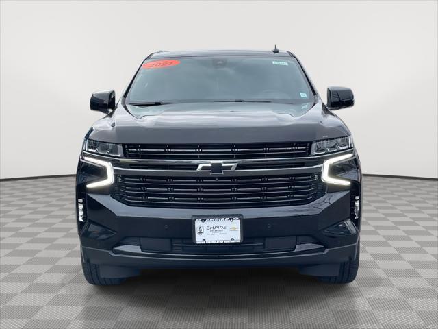 Used 2021 Chevrolet Tahoe RST with VIN 1GNSKRKD8MR317878 for sale in Huntington, NY