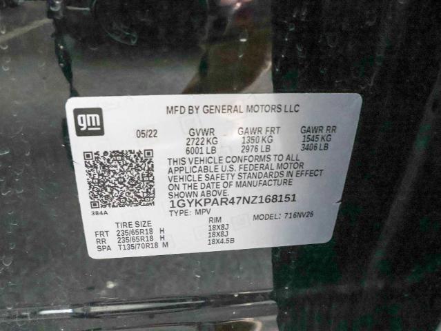 2022 Cadillac XT6 Vehicle Photo in Dallas, TX 75209