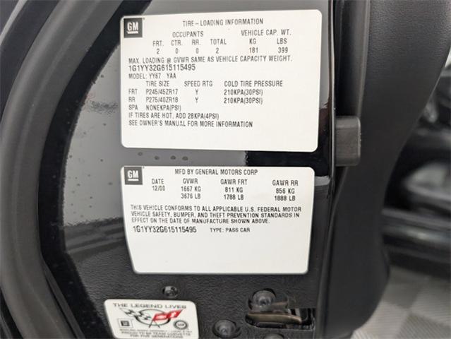 2001 Chevrolet Corvette Vehicle Photo in ENGLEWOOD, CO 80113-6708