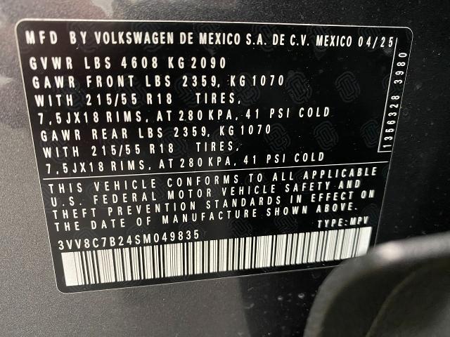2025 Volkswagen Taos Vehicle Photo in Appleton, WI 54913
