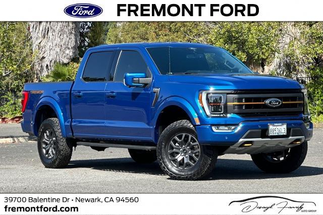 Used 2022 Ford F-150 Tremor with VIN 1FTEW1E8XNFA17336 for sale in Newark, CA