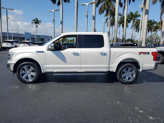 Used 2018 Ford F-150 Lariat with VIN 1FTEW1E51JKE56030 for sale in Lighthouse Point, FL