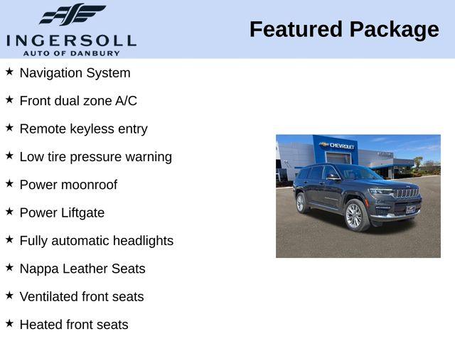 2022 Jeep Grand Cherokee L Vehicle Photo in DANBURY, CT 06810-5034