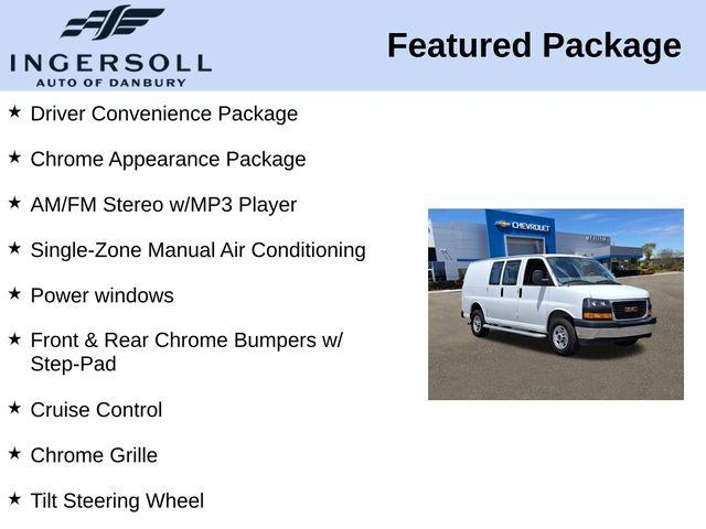 2023 GMC Savana Cargo 2500 Vehicle Photo in DANBURY, CT 06810-5034