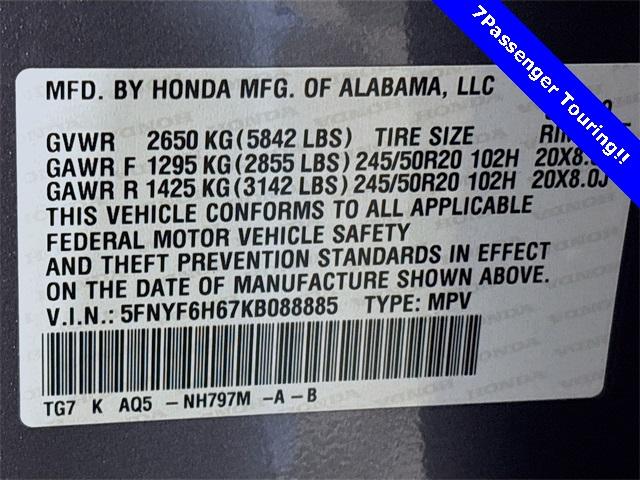 2019 Honda Pilot Vehicle Photo in Puyallup, WA 98371