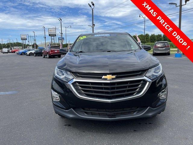 Certified 2020 Chevrolet Equinox LT with VIN 3GNAXJEV5LL268163 for sale in Princeton, IL