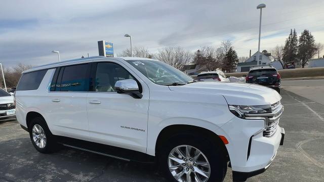 Used 2023 Chevrolet Suburban Premier with VIN 1GNSKFKD1PR108842 for sale in Lewiston, Minnesota