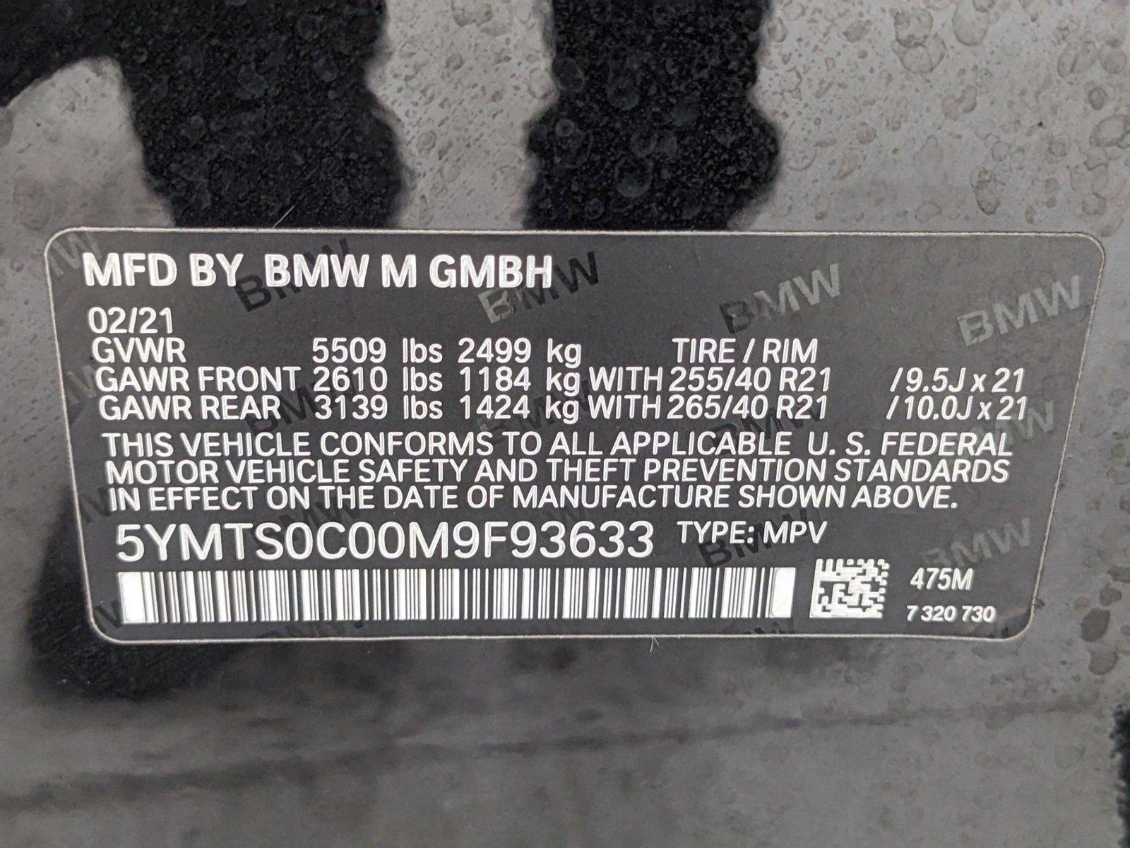 2021 BMW X3 M Vehicle Photo in WEST PALM BEACH, FL 33407-3296