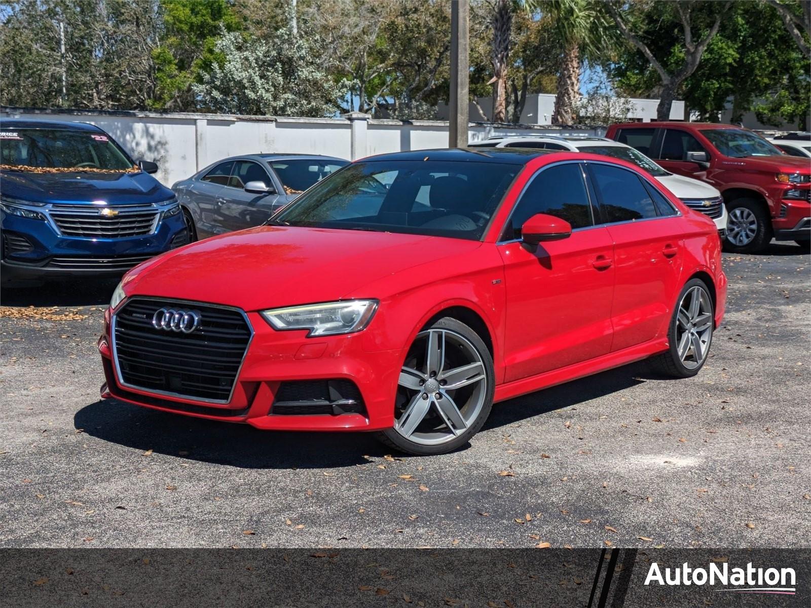 2018 Audi A3 Sedan Vehicle Photo in Pembroke Pines, FL 33027