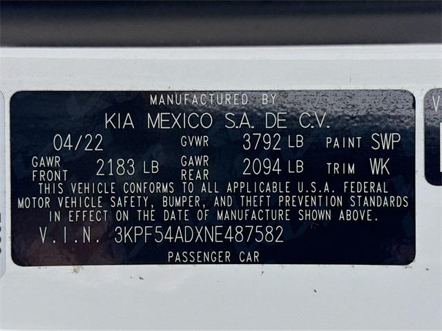 2022 Kia Forte Vehicle Photo in Everett, WA 98204