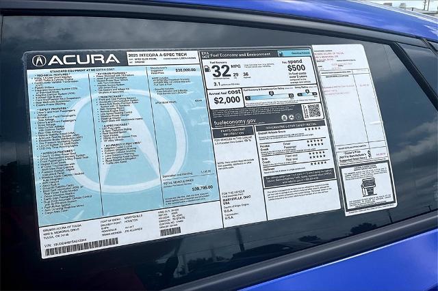 2025 Acura Integra Vehicle Photo in Tulsa, OK 74145