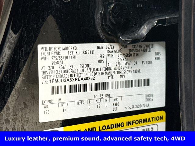 2023 Ford Expedition Vehicle Photo in EVERETT, WA 98203-5662