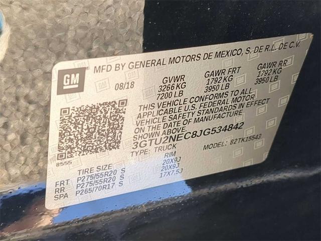 2018 GMC Sierra 1500 Vehicle Photo in BARTLETT, TN 38133-4101