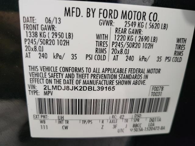 2013 Lincoln MKX Vehicle Photo in Neenah, WI 54956