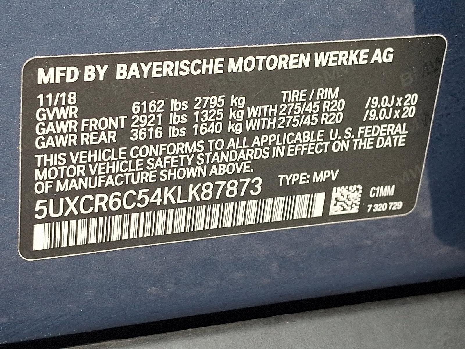 2019 BMW X5 xDrive40i Vehicle Photo in Lancaster, PA 17601