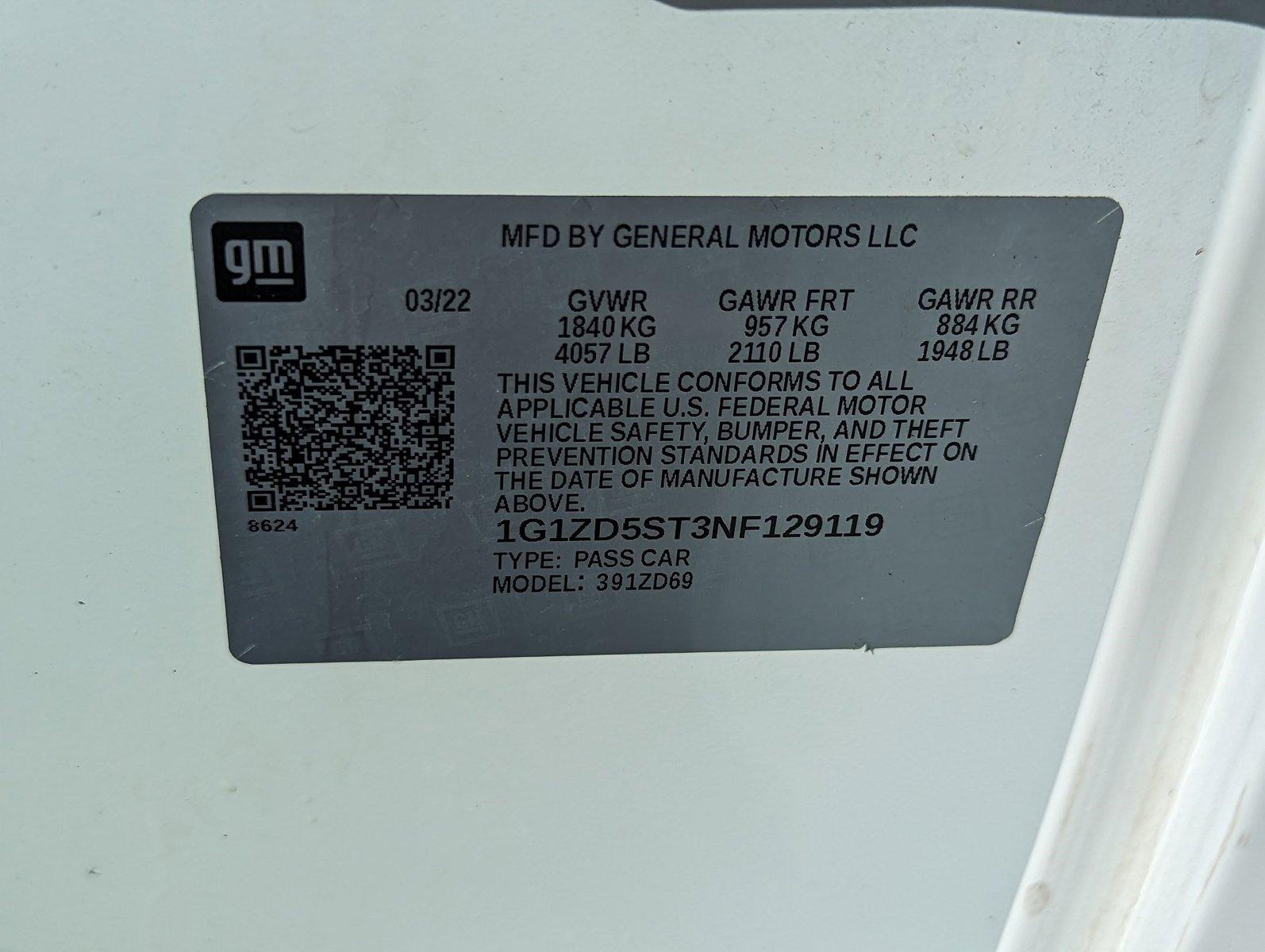 2022 Chevrolet Malibu Vehicle Photo in Spokane Valley, WA 99212
