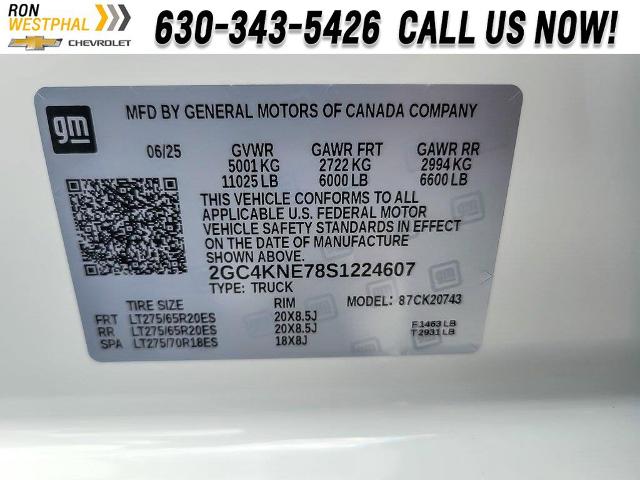 2025 Chevrolet Silverado 2500 HD Vehicle Photo in AURORA, IL 60503-9326