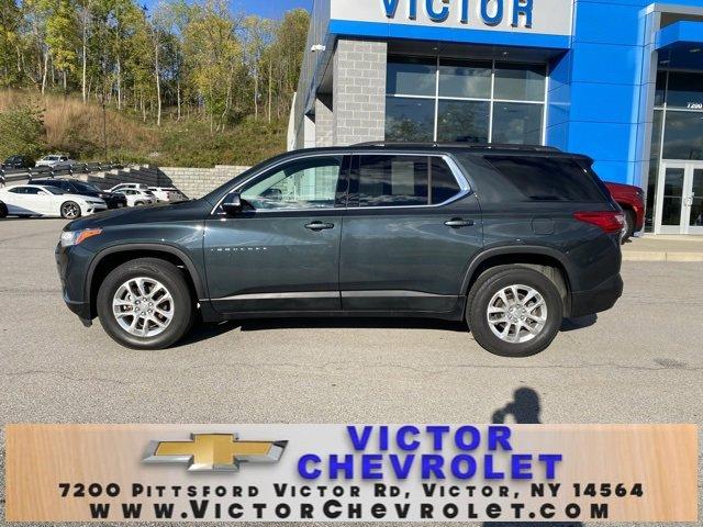 Used 2020 Chevrolet Traverse 3LT with VIN 1GNEVHKW6LJ209384 for sale in Victor, NY