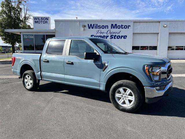 Used 2023 Ford F-150 XLT with VIN 1FTFW1E86PKD14036 for sale in Logan, UT