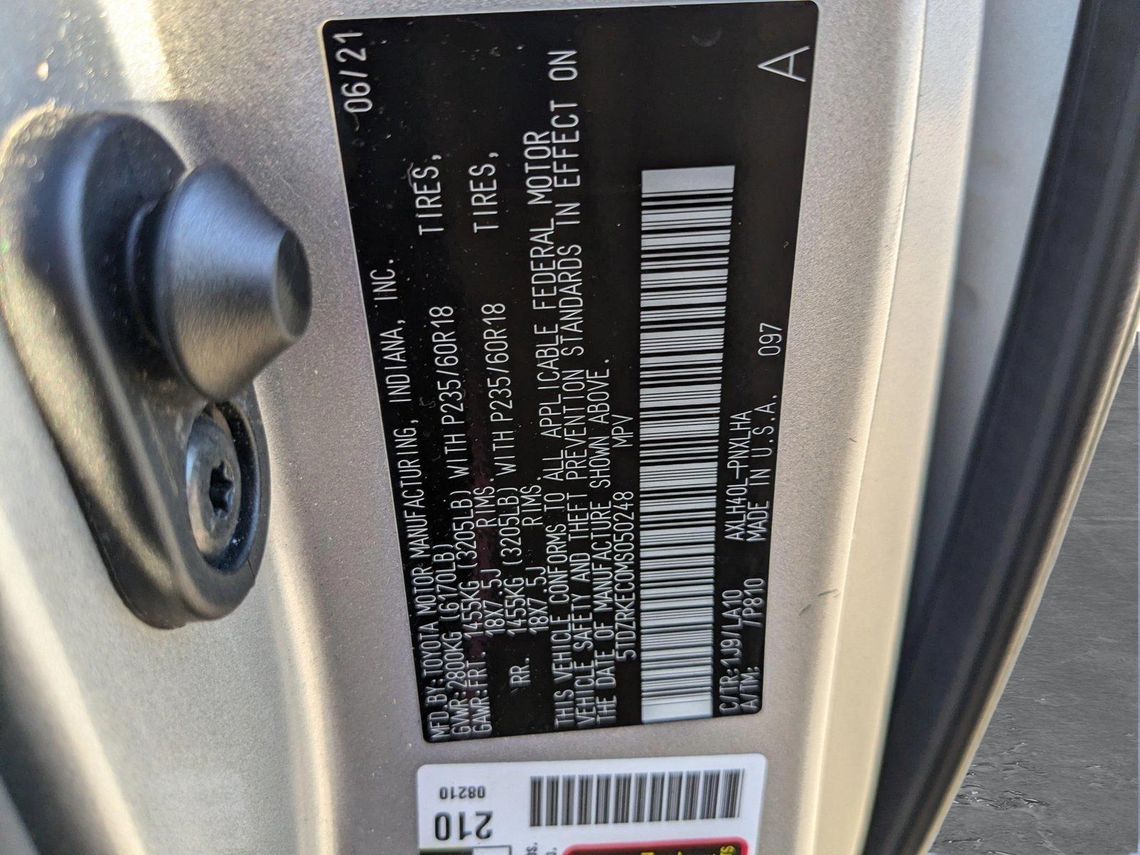 2021 Toyota Sienna Vehicle Photo in Winter Park, FL 32792