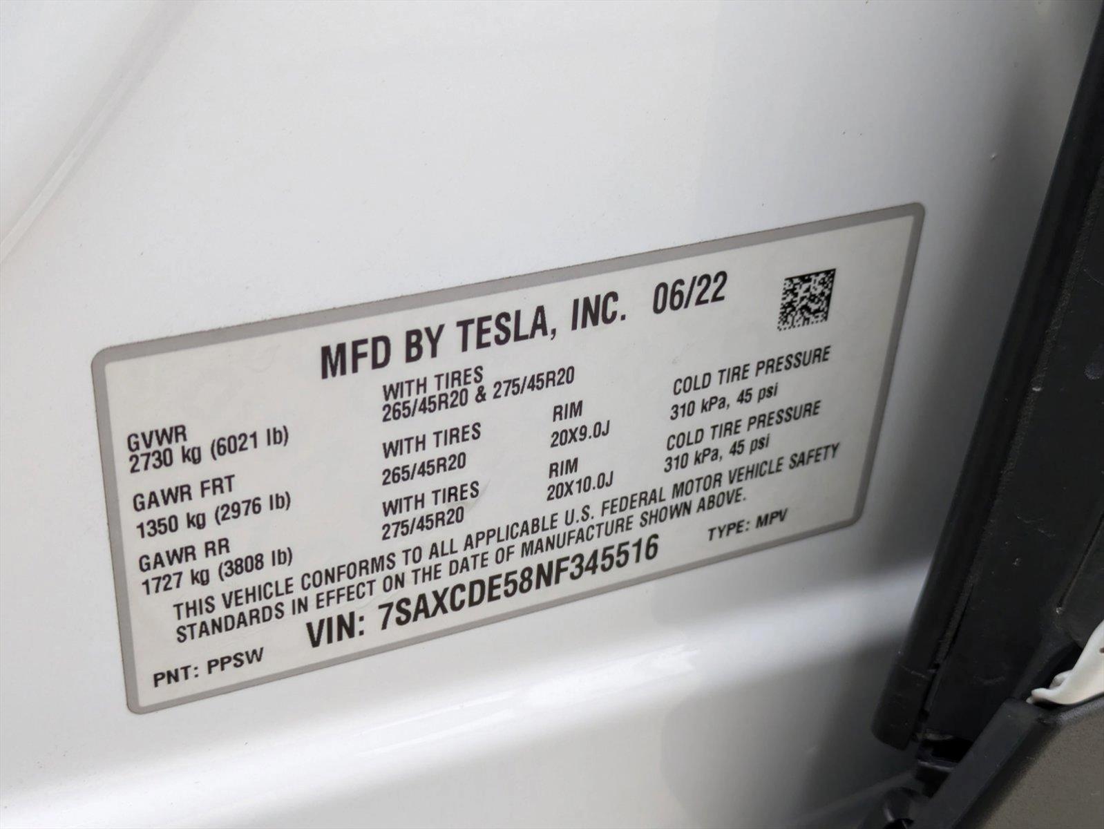 2022 Tesla Model X Vehicle Photo in Tustin, CA 92782