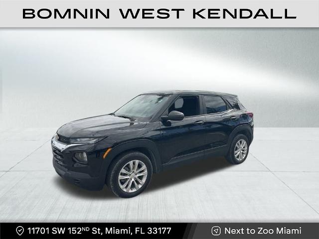 Used 2022 Chevrolet Trailblazer LS with VIN KL79MMS28NB112829 for sale in Miami, FL