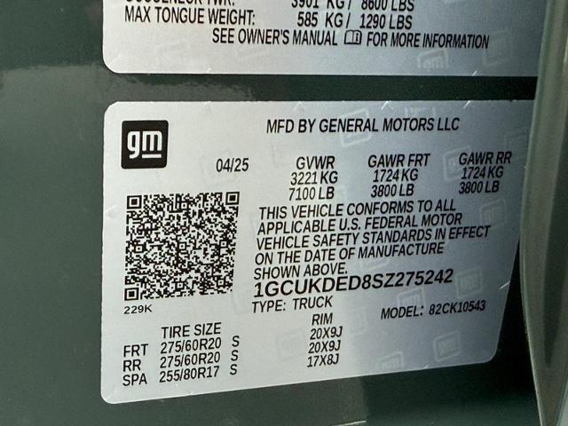 2025 Chevrolet Silverado 1500 Vehicle Photo in COLUMBIA, MO 65203-3903
