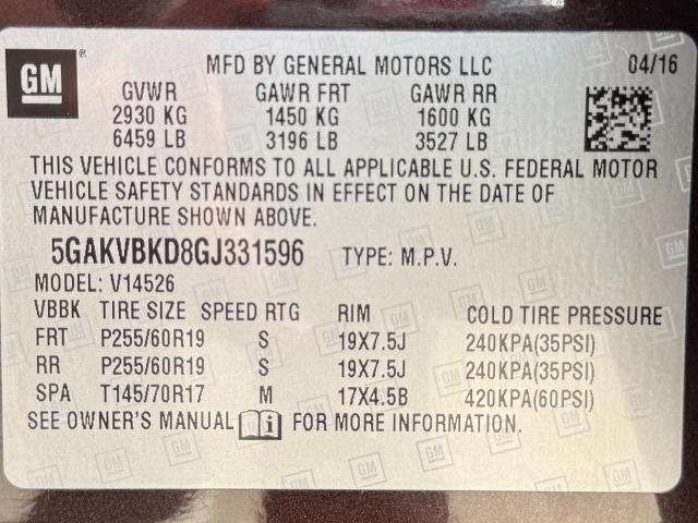 2016 Buick Enclave Vehicle Photo in Appleton, WI 54914