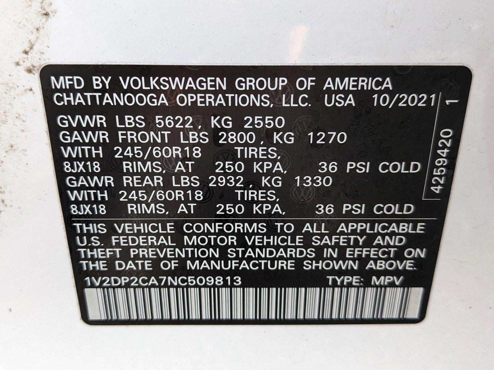 2022 Volkswagen Atlas Vehicle Photo in Orlando, FL 32811