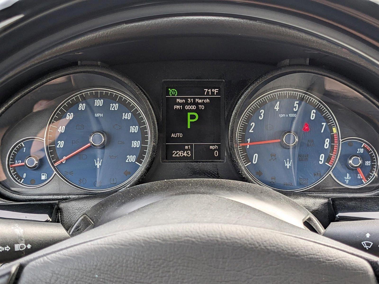 2013 Maserati GranTurismo Convertible Vehicle Photo in Fort Lauderdale, FL 33316